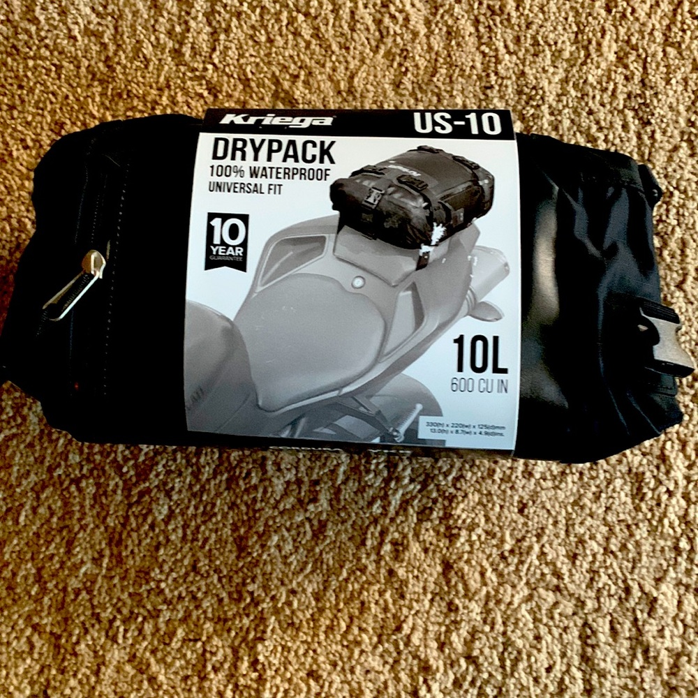 Kriega 10L dry pack 100%waterproof